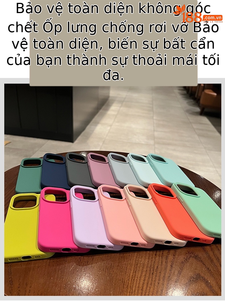 Ốp lưng silicon lỏng iPhone 14 Pro Max chống rơi, bảo vệ toàn diện — [Vàng cam] Silicone lỏng tinh khiết có lỗ lớn, [Dark Night Green] Silicone lỏng tinh khiết có lỗ lớn, [Pitaya Purple] Silicone lỏng màu đặc có lỗ lớn, [Tử Đinh Hương] Silicone lỏng tinh khiết có lỗ lớn chi tiết 2