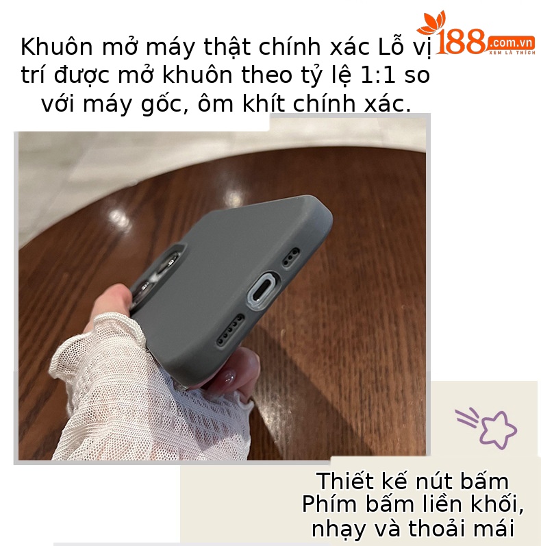 Ốp lưng silicon lỏng iPhone 14 Pro Max chống rơi, bảo vệ toàn diện — [Vàng cam] Silicone lỏng tinh khiết có lỗ lớn, [Dark Night Green] Silicone lỏng tinh khiết có lỗ lớn, [Pitaya Purple] Silicone lỏng màu đặc có lỗ lớn, [Tử Đinh Hương] Silicone lỏng tinh khiết có lỗ lớn chi tiết 8