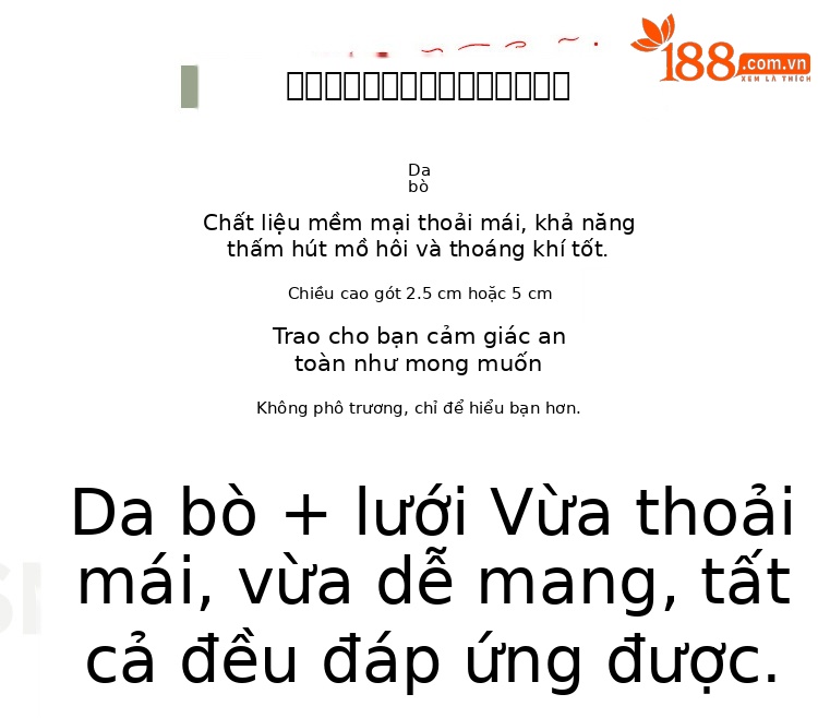 Dép sục bít mũi da thật lưới phong cách Anh gót thô 5 cm — Màu mơ cao gót 5 cm chi tiết 4