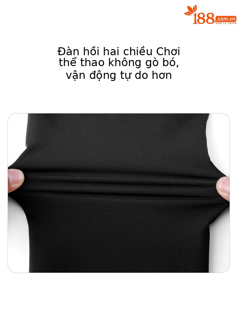 Quần golf nữ ống đứng dài 9 phân, vải chống thấm nước thoáng khí, phù hợp xuân hè — KUZ149-Quần màu xanh nước biển, KUZ149-Quần Trắng, KUZ149-quần đen chi tiết 3