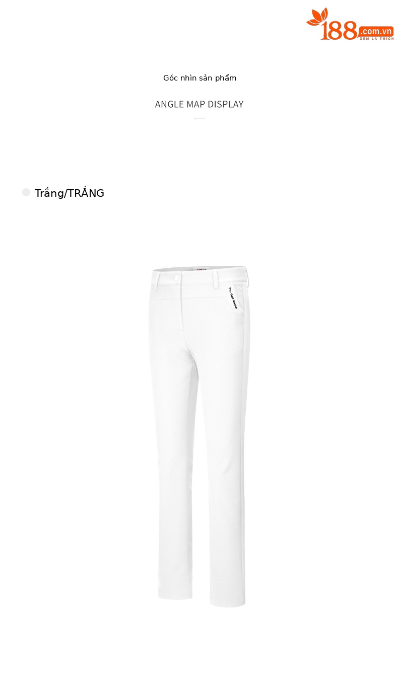 Quần golf nữ ống đứng dài 9 phân, vải chống thấm nước thoáng khí, phù hợp xuân hè — KUZ149-Quần màu xanh nước biển, KUZ149-Quần Trắng, KUZ149-quần đen chi tiết 12