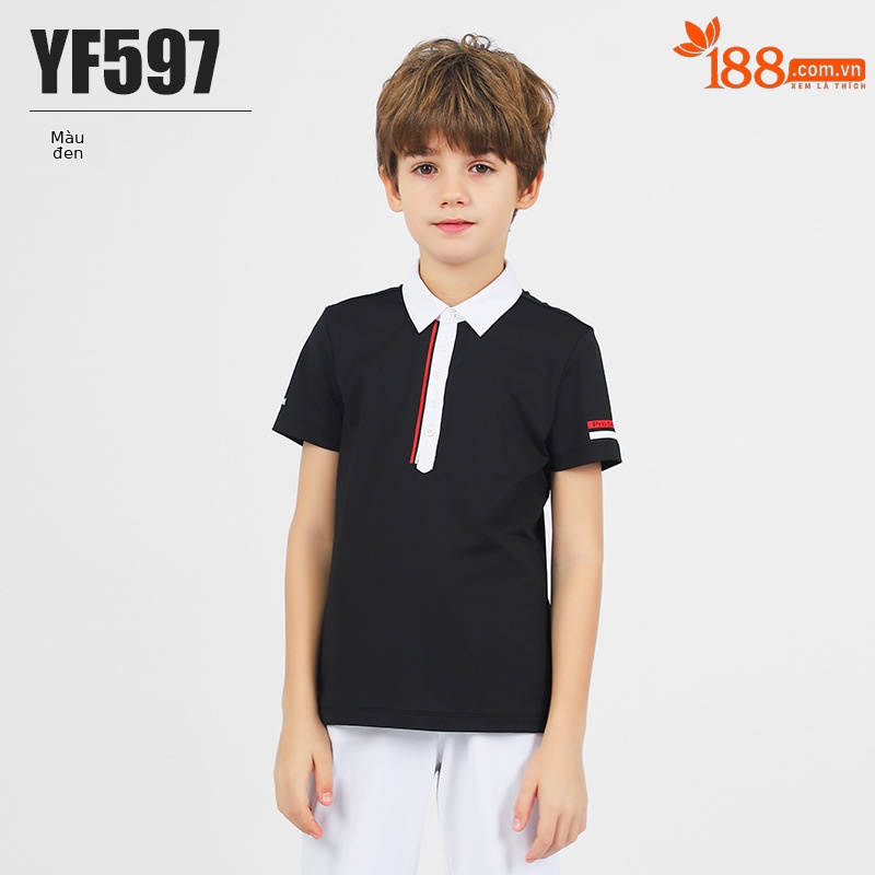 Yf597-áo màu đen