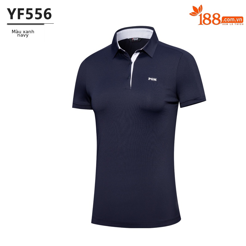 YF556-Áo màu xanh nước biển
