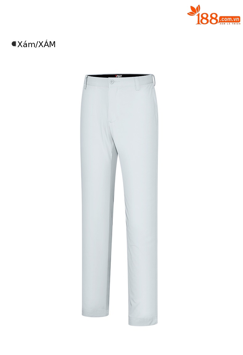 Quần dài golf trẻ em PGM thắt lưng co giãn cho bé trai mùa hè — Yf601-áo màu trắng, Yf601-áo màu xanh hải quân trắng, KUZ161-Quần Đen, Yf601-áo màu đen trắng chi tiết 13
