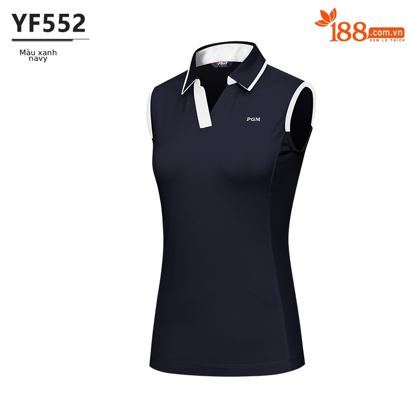 YF552-Áo màu xanh nước biển