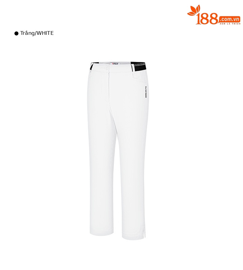 Quần cắt golf trẻ em PGM cạp co giãn, quần thể thao mùa hè cho bé gái — Yf591-áo màu xanh hải quân, YF591-Áo màu trắng, KUZ157-Quần cắt ngắn màu trắng, Kuz157-Quần cắt màu xanh nước biển chi tiết 13