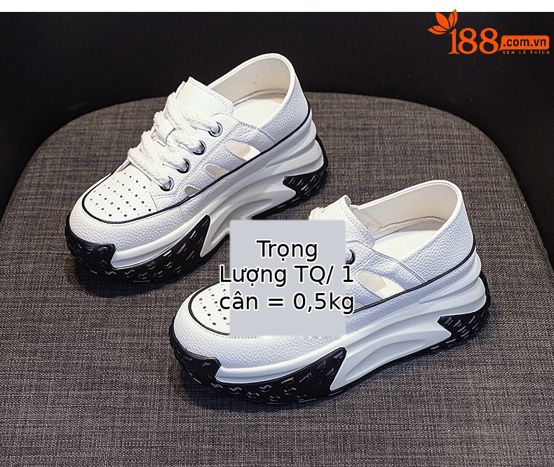 Giày sneaker nữ đế dày da khoét lỗ phong cách retro mùa hè 2026 — M2331 màu trắng, M2331 màu xanh lam, M2331 màu hồng chi tiết 19