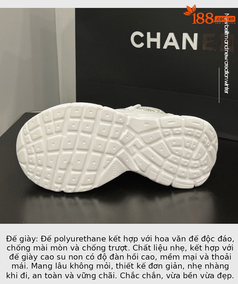 Giày sneaker nữ đế dày chunky phong cách thể thao, mũi tròn, dây buộc, đế cao 8 cm — Trắng, Hồng, Đen chi tiết 6
