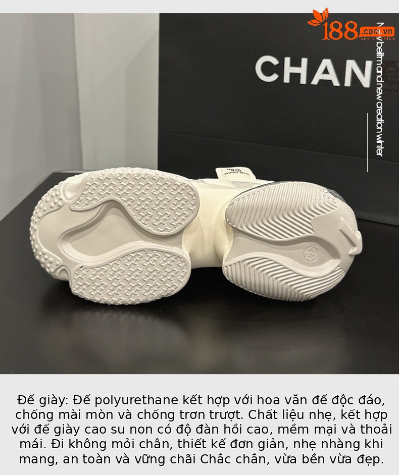 Giày sneaker nữ chunky đế dày da bò thật phối lưới thoáng khí, gót siêu cao 8 cm, tăng chiều cao — Trắng, đen, Xám, Hồng chi tiết 6