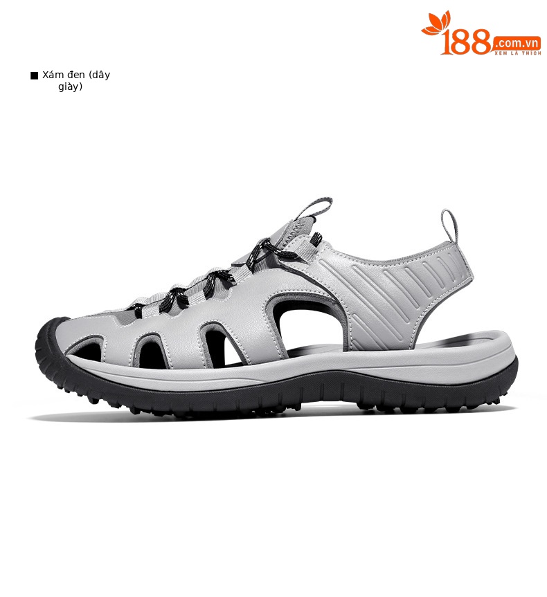 Giày golf nam PGM đế đinh dẻo chống trượt siêu thoáng khí — XZ265-màu đen xám (Dây giày thông thường), XZ265-màu đen xám (Dây giày khóa xoay) chi tiết 17
