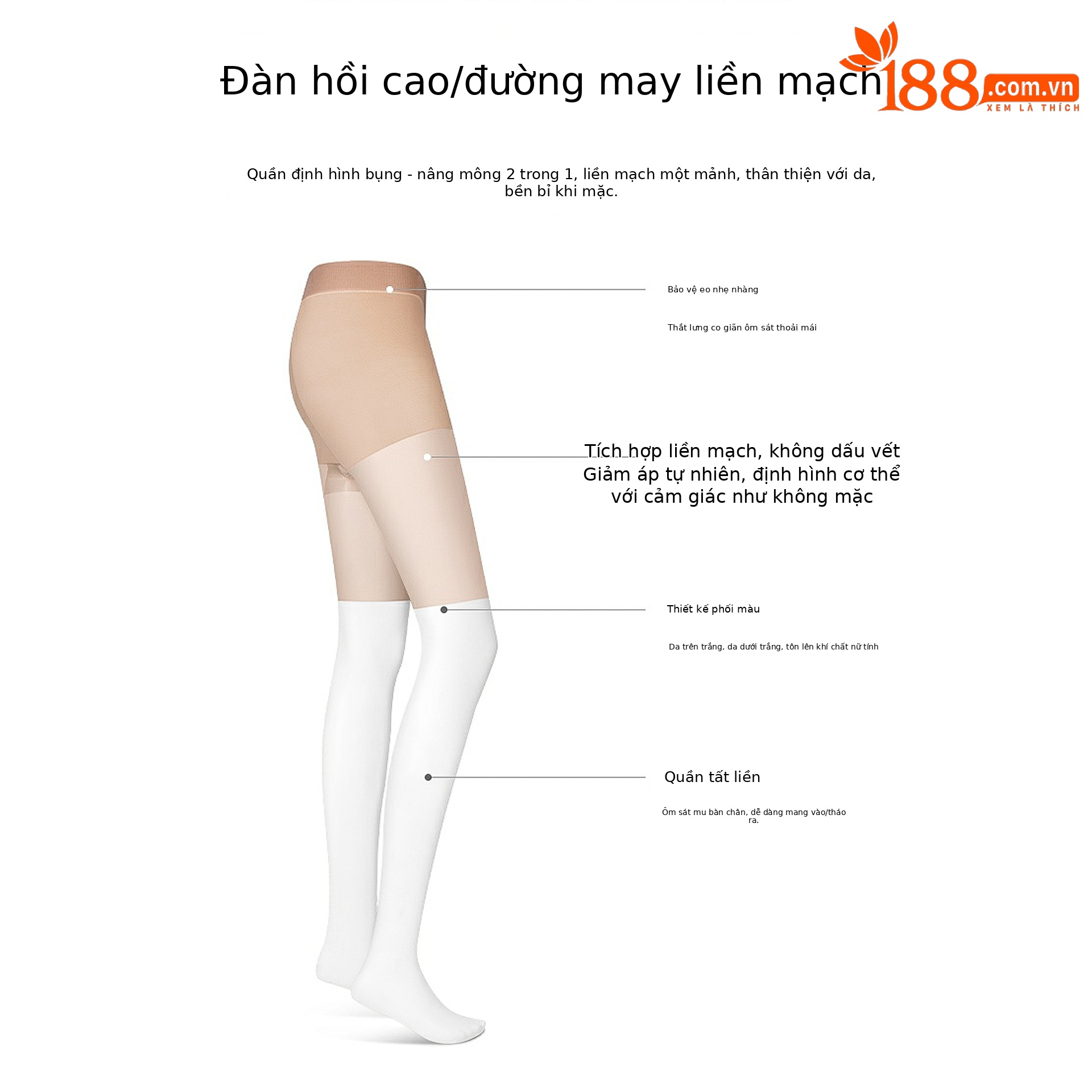 Quần legging nữ lụa lạnh mùa hè PGM Golf khâu liền chân tất dài chống nắng thoáng khí — WZ023-Da trên và dưới Đen