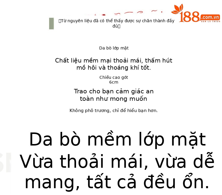 Dép lê quai ngang đế xuồng da thật, gót cao 7 cm, phong cách thời trang mùa hè — Màu đen chi tiết 4