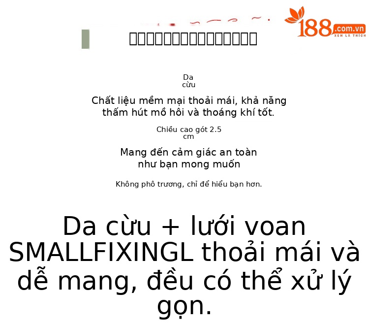 Dép sandal nữ bít mũi lưới da thật đế bệt phong cách tiên nữ — Màu đen chi tiết 4