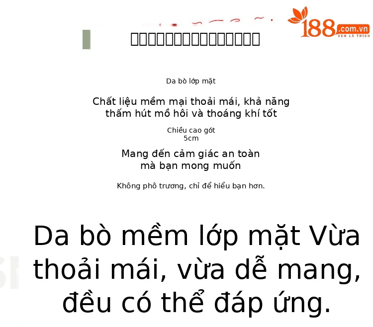 Dép sục bít mũi da thật mũi to đế dày phong cách loafer — Màu đen chi tiết 4
