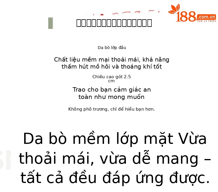 Giày lười nữ mũi vuông da thật đế bằng miệng nông — Màu trắng be chi tiết 4
