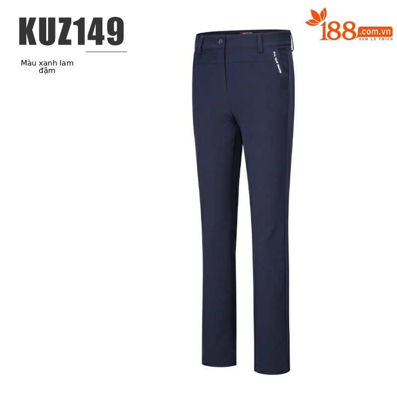 KUZ149-Quần màu xanh nước biển
