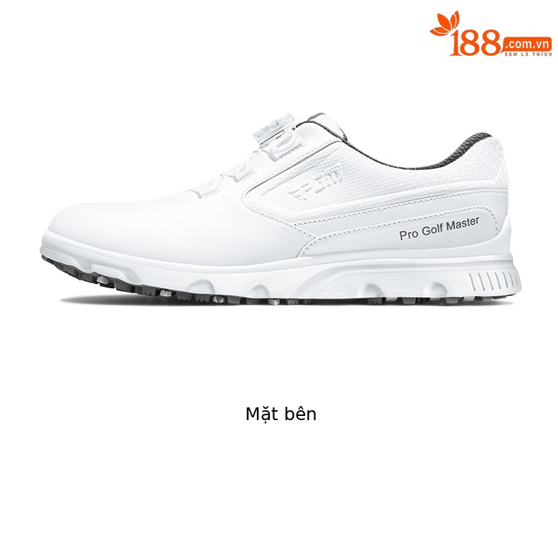 Giày golf nam PGM có núm vặn, đinh chống trượt, thoáng mát mùa hè — XZ276-màu trắng chi tiết 14
