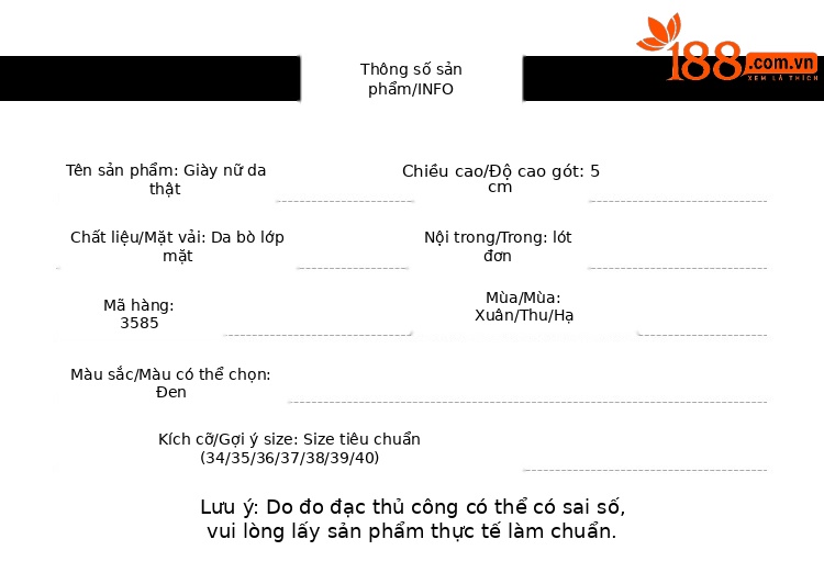 Giày lười nữ đế bánh xốp dày da thật gót thô phong cách Anh — Màu đen chi tiết 7