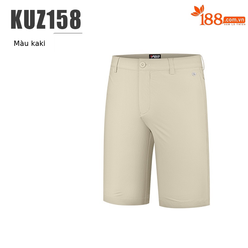Quần short thể thao nam co giãn thoáng khí — KUZ158-Quần kaki, KUZ158-Quần màu xanh hải quân, KUZ158-Quần Trắng, KUZ158-quần đen