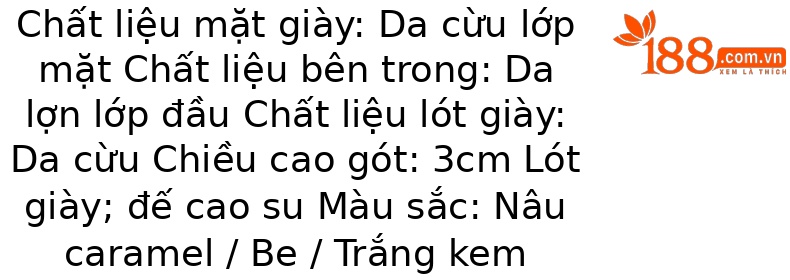 Sandal bít mũi da cừu phong cách La Mã quai chữ T dệt cho nữ — Màu caramel chi tiết 1