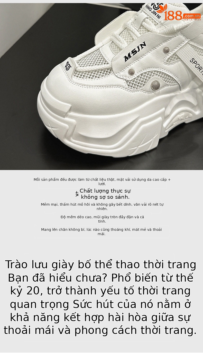 Giày sandal nữ gót thấp thanh lịch, mũi tròn, quai dây buộc, đế wedge PU, gót 6-8 cm — Xám bột, Trắng, Mơ chi tiết 7