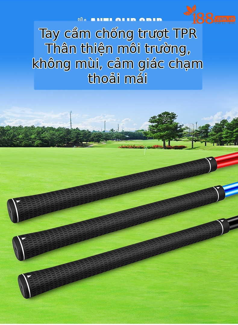 Gậy golf hai mặt PGM cho người mới bắt đầu, có thể điều chỉnh độ dài 60-90 cm — JRTUG014-đỏ (có thể điều chỉnh 60-90CM), JRTUG014-màu xanh (có thể điều chỉnh 60-90CM), JRTUG014-Đen (có thể điều chỉnh 60-90CM) chi tiết 5