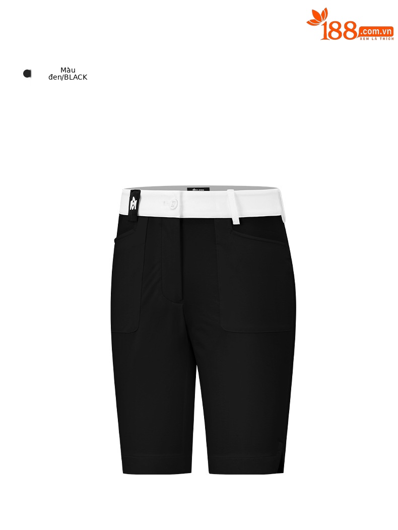 Quần short golf nữ Moeyes Magic Eye thoáng khí, có lót, dễ phối đồ — M23KUZ006-Quần short đen, M23KUZ006-Quần short trắng chi tiết 12