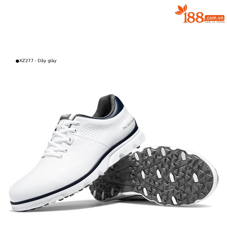 Giày golf PGM thể thao thoáng khí mùa hè chống trượt có núm vặn — XZ277-màu xám trắng (Dây giày thông thường), Xz277-trắng đỏ (Dây giày bình thường), XZ277-màu xanh trắng (Dây giày bình thường), Xz277-trắng đỏ (Dây giày khóa xoay) chi tiết 16
