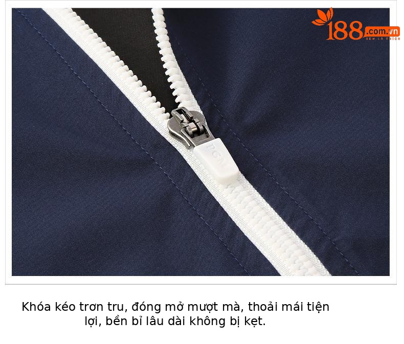 Áo khoác chống gió nam dài tay PGM Golf – thiết kế cổ đứng, nhẹ thoải mái — YF376 Áo khoác nam dài tay màu xanh nước biển, YF376 Áo khoác nam dài tay màu trắng, YF387 Áo khoác dây kéo dài tay nam màu trắng, YF376 Áo khoác nam dài tay màu đỏ chi tiết 31
