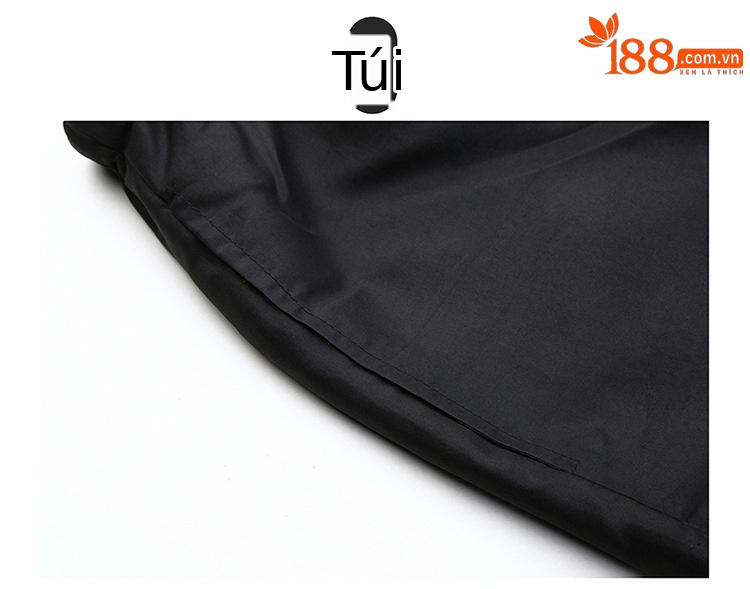 Quần short nam vải sợi mây thơm dáng rộng 5 tấc mặc nhà mùa hè chi tiết 11