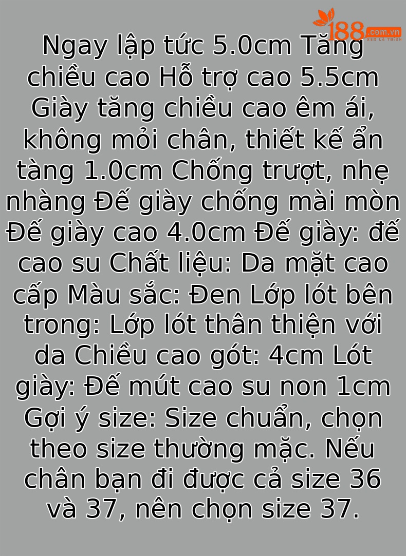 Giày thể thao da trắng mũi tròn đế dày tăng chiều cao nữ 2026 — M2377 màu đen, M2377 màu be chi tiết 5