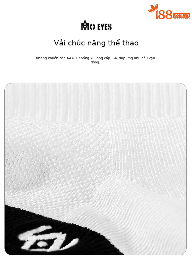 Tất golf nữ moeyes mắt ma thuật co giãn thoáng khí chống vón — Một size chi tiết 4