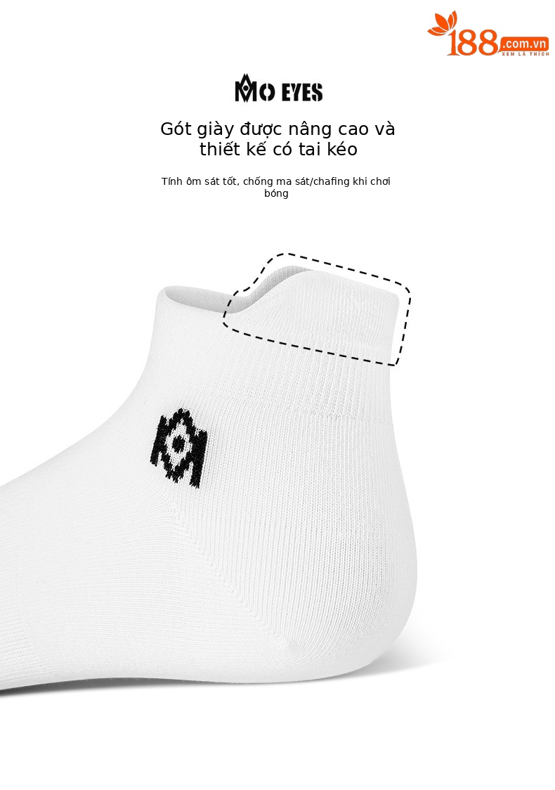 Tất golf nữ moeyes mắt ma thuật co giãn thoáng khí chống vón — Một size chi tiết 27