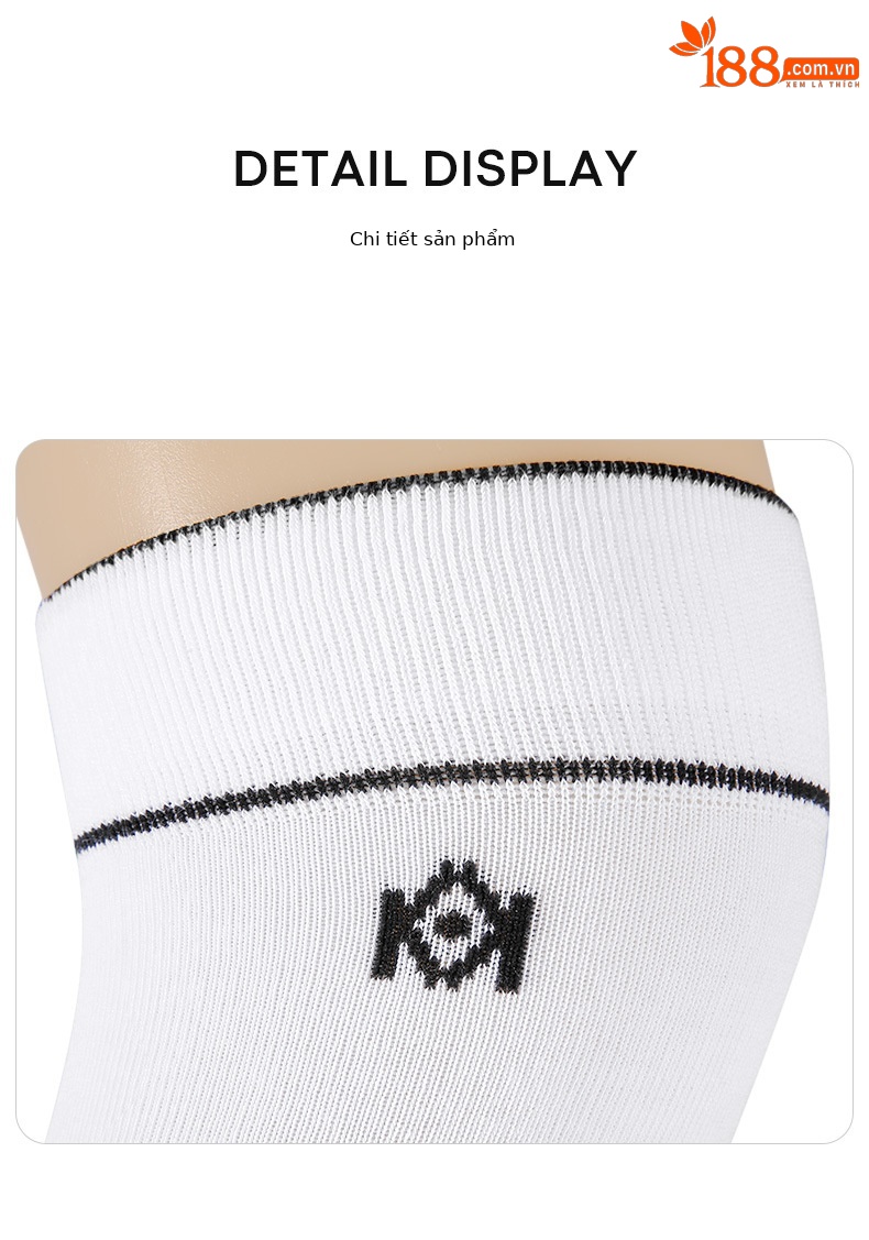 Vớ golf nữ qua đầu gối Moeyes Magic Eye co giãn chống vón — Một size chi tiết 31