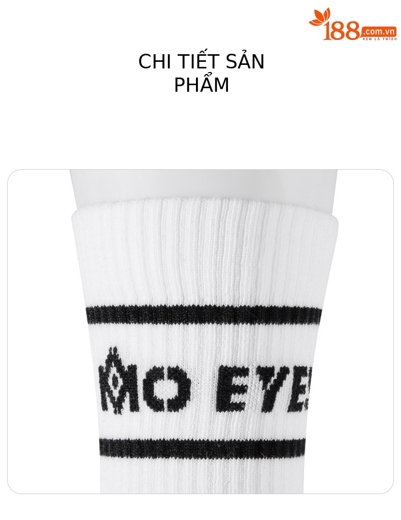 Vớ golf nam Moeyes Magic Eye màu tương phản, chống vón, vừa chân — Một size chi tiết 33