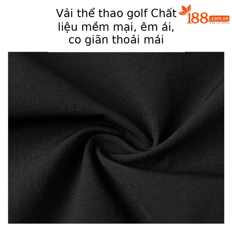 Quần golf nữ ống lửng thiết kế lỗ thoáng khí — M23KUZ008-màu trắng, M23KUZ008-Đen