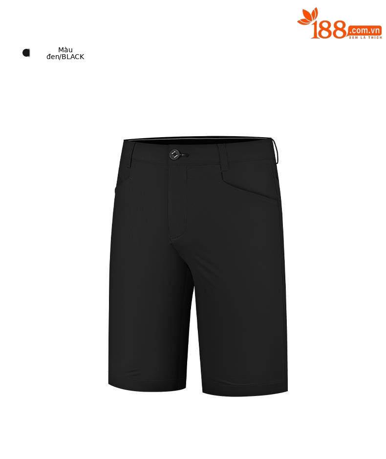 Quần short golf nam Moeyes Magic Eye co giãn mùa hè — M23KUZ002-Đen, M23KUZ002-Kaki, M23KUZ002-màu trắng chi tiết 10