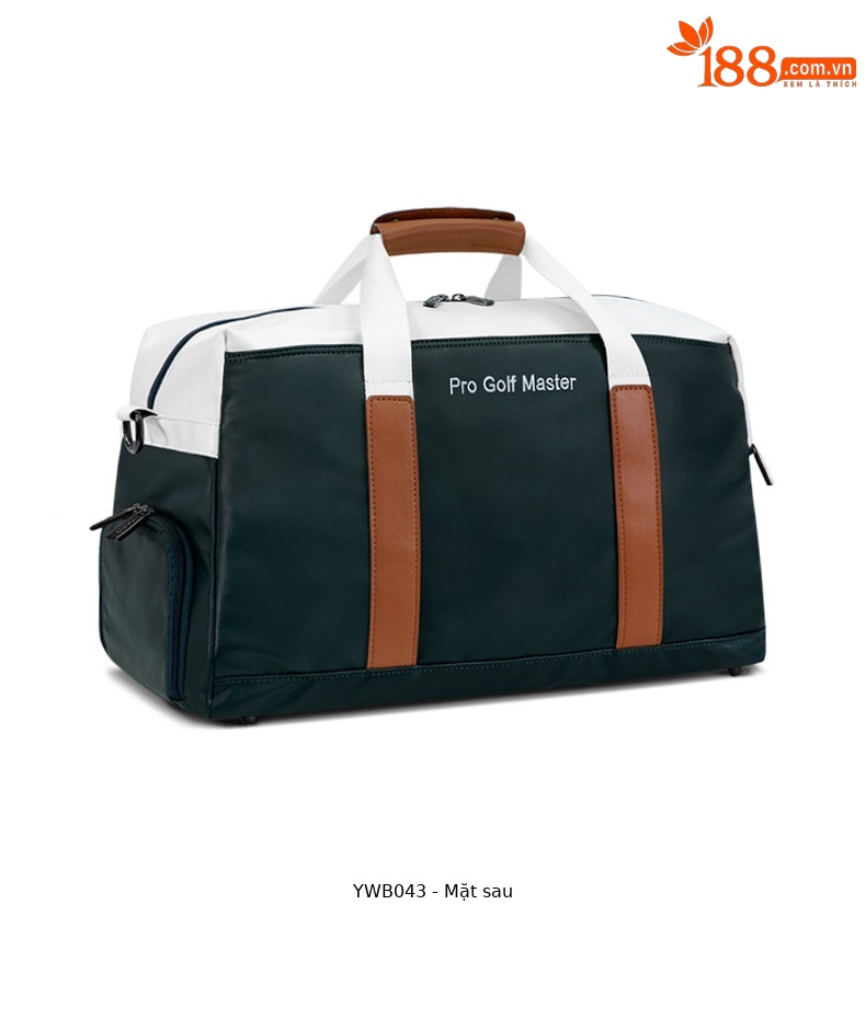 Túi tote golf PGM chống nước nhẹ, ngăn giày riêng, kích thước 50x24x29 cm — YWB043-Trắng Đen, YWB043-Trắng xanh lục, YWB043-Đen Trắng chi tiết 21