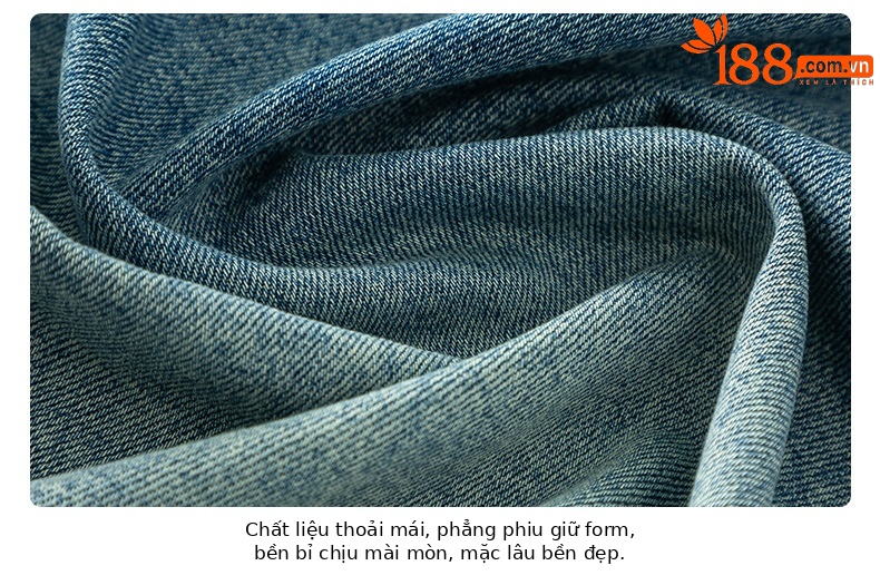 Áo khoác denim nữ dáng rộng phong cách BF — Màu đen chi tiết 21
