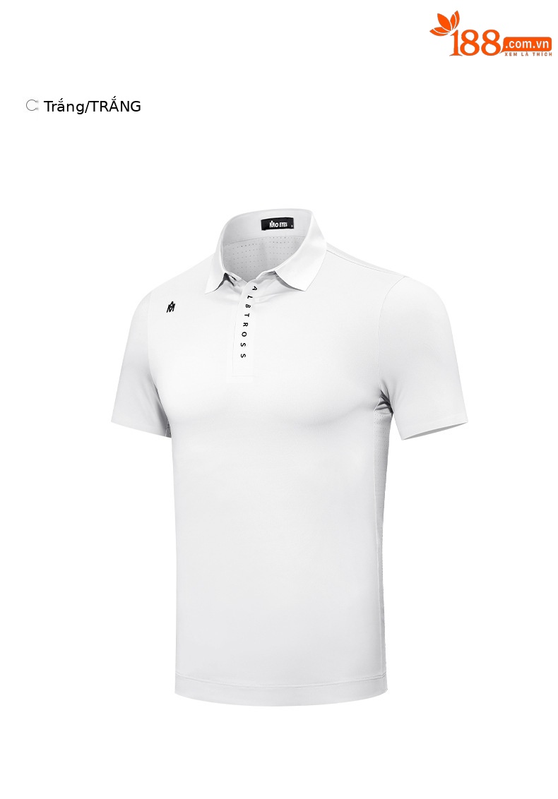 Áo thun thể thao nam ngắn tay chơi golf co giãn cao mềm mại thoáng khí — M23YF001-Đen, M23YF001-màu xám, M23YF001-màu trắng chi tiết 16