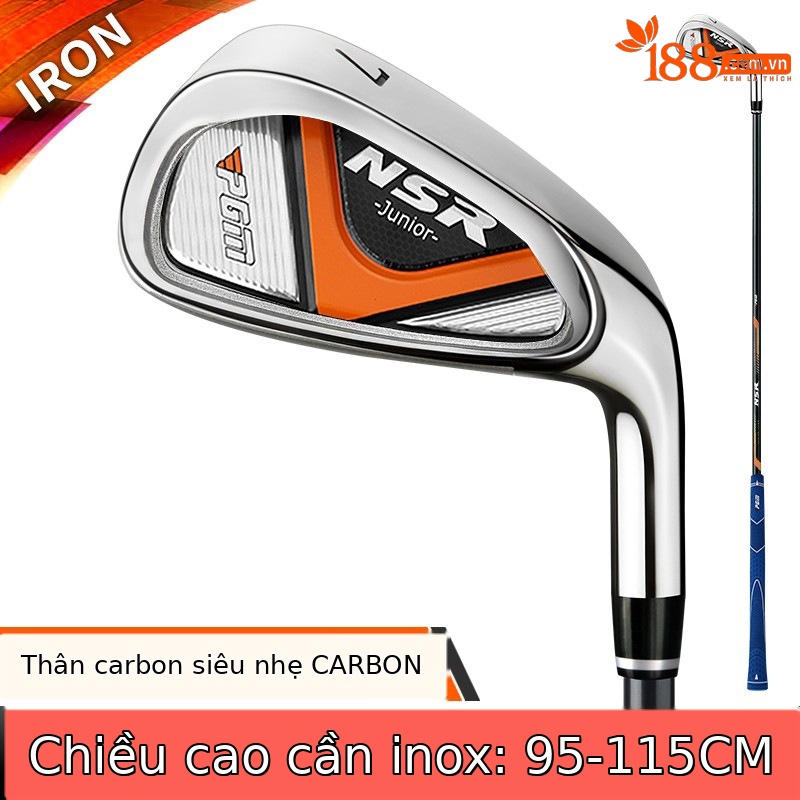 JRTIG006-NSR đen và cam (chiều cao: 95-115cm) [trục carbon]