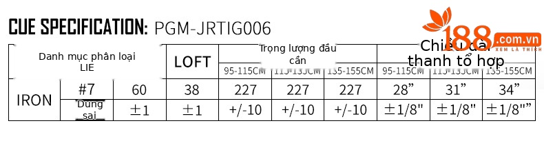 Gậy đánh golf trẻ em PGM cho bé trai và bé gái — JRTIG007-Peak Cat Black (bé trai 3-5 tuổi) [trục carbon], JRTIG007-Peak Cat Black (bé trai 6-8 tuổi) [trục carbon], JRTIG007-Peak Cat Black (bé trai 9-12 tuổi) [trục carbon], Jrtig007-Peak Cat Yellow (bé trai 3-5 tuổi) [trục carbon] chi tiết 21