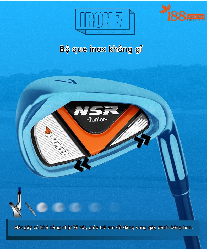 Gậy đánh golf trẻ em PGM cho bé trai và bé gái — JRTIG007-Peak Cat Black (bé trai 3-5 tuổi) [trục carbon], JRTIG007-Peak Cat Black (bé trai 6-8 tuổi) [trục carbon], JRTIG007-Peak Cat Black (bé trai 9-12 tuổi) [trục carbon], Jrtig007-Peak Cat Yellow (bé trai 3-5 tuổi) [trục carbon] chi tiết 22