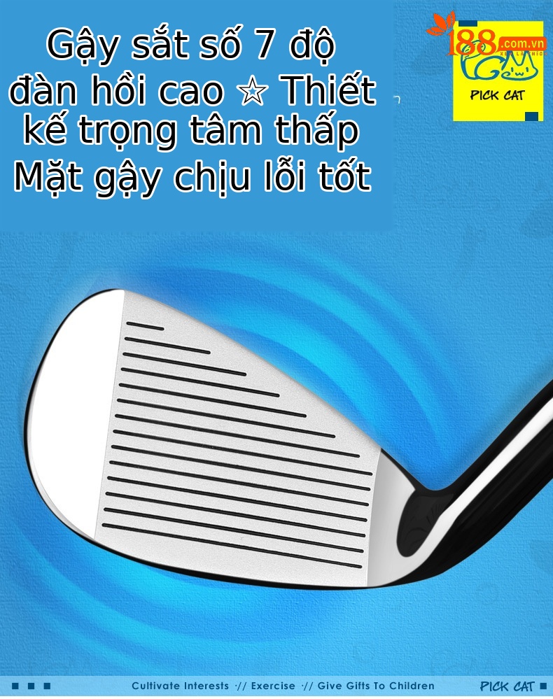 Gậy đánh golf trẻ em PGM cho bé trai và bé gái — JRTIG007-Peak Cat Black (bé trai 3-5 tuổi) [trục carbon], JRTIG007-Peak Cat Black (bé trai 6-8 tuổi) [trục carbon], JRTIG007-Peak Cat Black (bé trai 9-12 tuổi) [trục carbon], Jrtig007-Peak Cat Yellow (bé trai 3-5 tuổi) [trục carbon] chi tiết 35