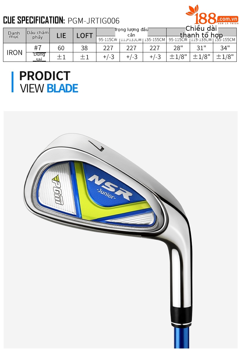 Gậy đánh golf trẻ em PGM cho bé trai và bé gái — JRTIG007-Peak Cat Black (bé trai 3-5 tuổi) [trục carbon], JRTIG007-Peak Cat Black (bé trai 6-8 tuổi) [trục carbon], JRTIG007-Peak Cat Black (bé trai 9-12 tuổi) [trục carbon], Jrtig007-Peak Cat Yellow (bé trai 3-5 tuổi) [trục carbon] chi tiết 9