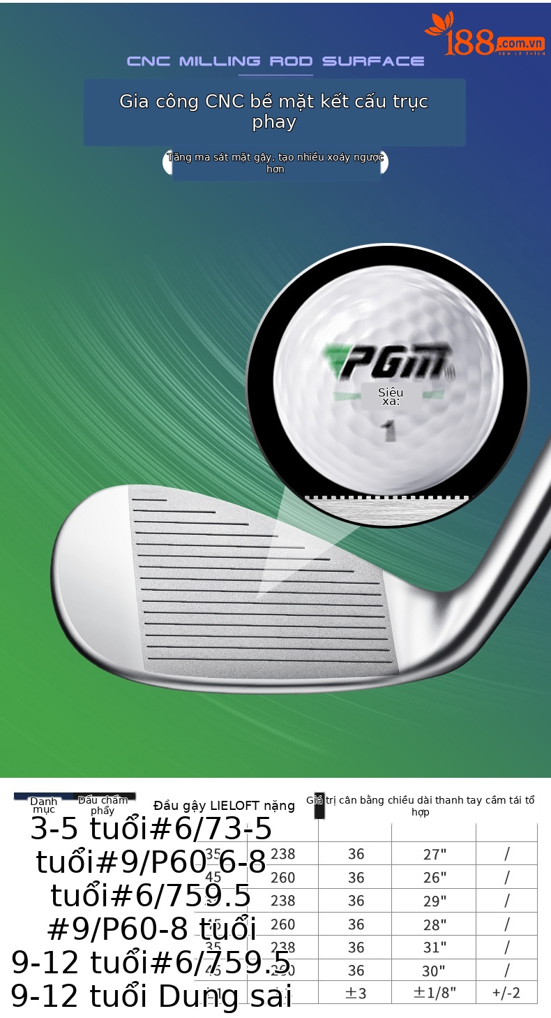 Gậy đánh golf trẻ em PGM cho bé trai và bé gái — JRTIG007-Peak Cat Black (bé trai 3-5 tuổi) [trục carbon], JRTIG007-Peak Cat Black (bé trai 6-8 tuổi) [trục carbon], JRTIG007-Peak Cat Black (bé trai 9-12 tuổi) [trục carbon], Jrtig007-Peak Cat Yellow (bé trai 3-5 tuổi) [trục carbon] chi tiết 15