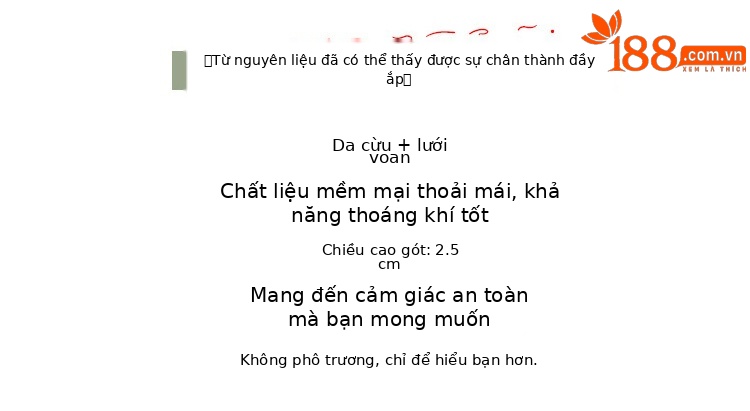 Sandal nữ đế bệt da thật mũi tròn gót vuông quai chữ V nơ bướm thoáng khí — Màu đen chi tiết 3