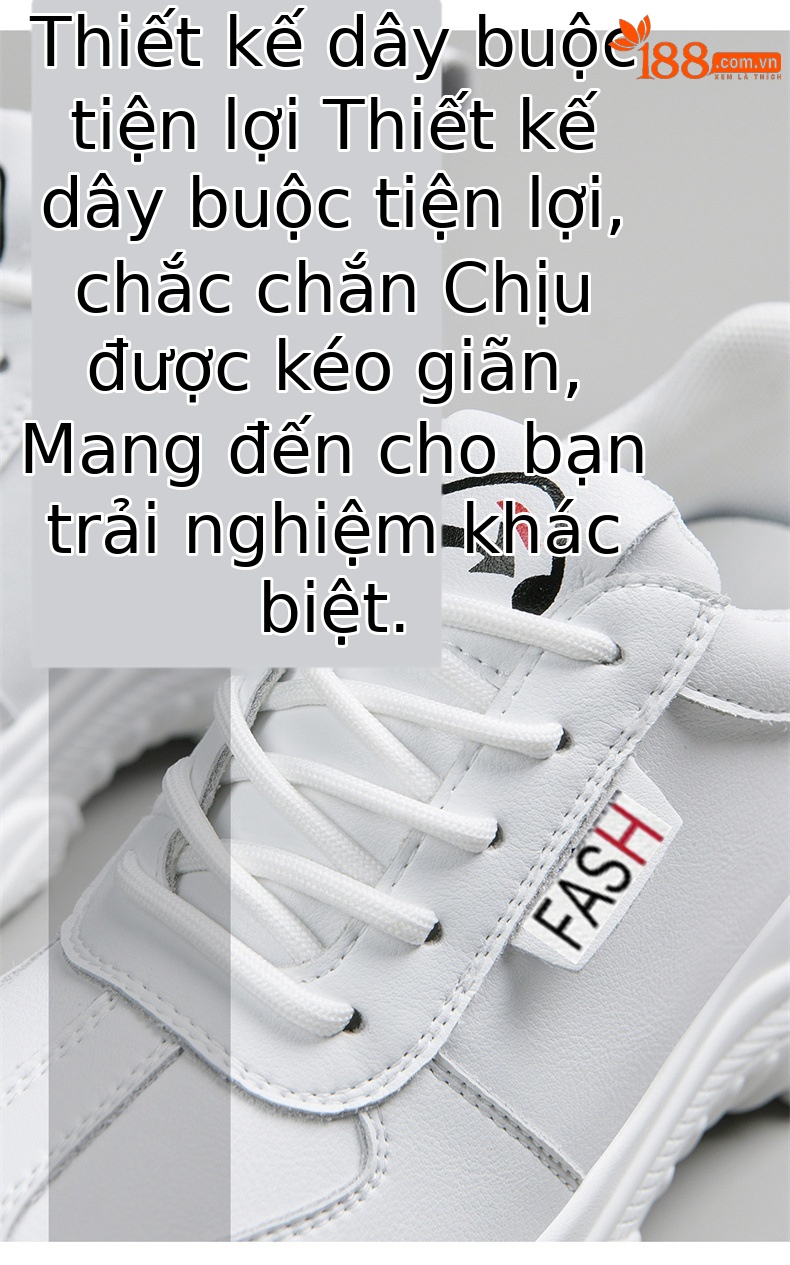 Giày sneaker chunky đế dày da thật nữ mới mùa xuân hè 2023 — DH 58316 mét xám (rỗng) mẫu mùa hè cao gót 5 cm, DH 58220 trắng xanh lá cây mẫu mùa hè cao gót 5 cm, DH 58302 trắng (mặt da) cao gót 5 cm, DH 58302 be xám (mặt da) cao gót 5 cm chi tiết 16