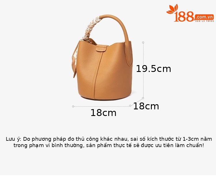 Túi bucket nữ rút dây cỡ lớn mẫu mới 2026 thiết kế độc đáo đa năng mùa hè chi tiết 8