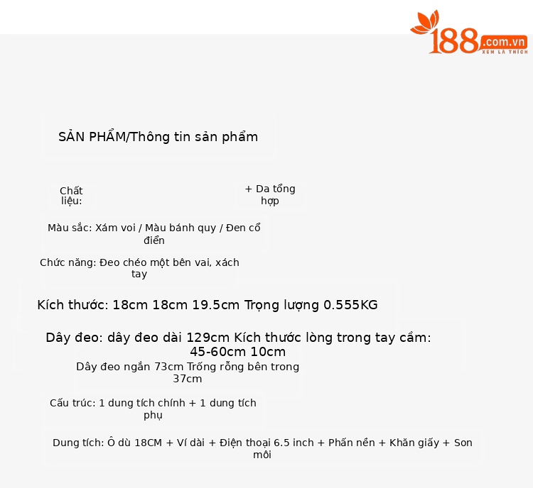 Túi bucket nữ rút dây cỡ lớn mẫu mới 2026 thiết kế độc đáo đa năng mùa hè chi tiết 9